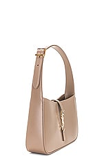 Saint Laurent Le 5 A 7 Hobo Bag in Taupe, view 4, click to view large image.