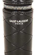 Saint Laurent Lipstick Case in Nero, view 6, click to view large image.