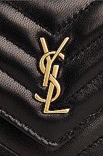 Saint Laurent Nano Bucket Bag in Nero, view 7, click to view large image.
