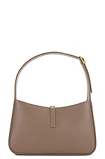 Saint Laurent Le 5 A 7 Hobo Bag in Greyish Brown, view 3, click to view large image.