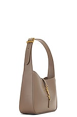 Saint Laurent Le 5 A 7 Hobo Bag in Greyish Brown, view 4, click to view large image.