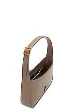 Saint Laurent Le 5 A 7 Hobo Bag in Greyish Brown, view 5, click to view large image.