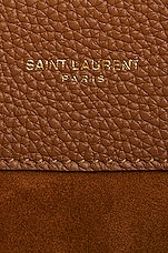 Saint Laurent Medium Sac De Jour Bag in Cinnamon, view 7, click to view large image.