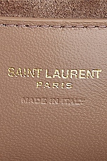 Saint Laurent Mini 5 A 7 Hobo Bag in Rosy Sand, view 6, click to view large image.