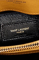 Saint Laurent Small Monogramme Loulou Bag in Light Char, view 7, click to view large image.