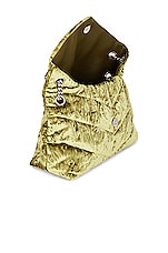 Saint Laurent Small Puffer Chain Bag in Light Avocado, view 5, click to view large image.