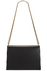 Saint Laurent Cassandra Chain Bag in Neor & Burro, view 3, click to view large image.