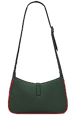 Saint Laurent Le 5 a 7 Crossbody Bag in Alpine Green, view 3, click to view large image.