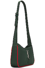 Saint Laurent Le 5 a 7 Crossbody Bag in Alpine Green, view 4, click to view large image.