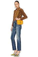 Saint Laurent Solferino Satchel Bag in Mimosa Yellow, view 2, click to view large image.