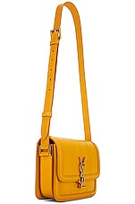 Saint Laurent Solferino Satchel Bag in Mimosa Yellow, view 4, click to view large image.
