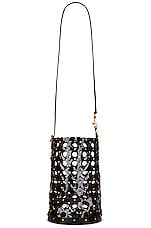 Saint Laurent Seau Bucket Bag in Nero, view 6, click to view large image.