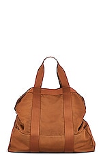 Saint Laurent City Tote in Tan, view 3, click to view large image.