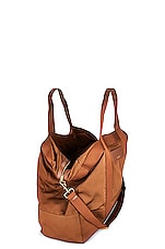 Saint Laurent City Tote in Tan, view 5, click to view large image.