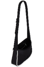 Saint Laurent 5a7 Shoulder Bag in Nero & Bianco, view 5, click to view large image.