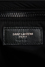 Saint Laurent 5a7 Shoulder Bag in Nero & Bianco, view 6, click to view large image.