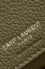 Saint Laurent Nano Sac De Jour Bag in Loden Green, view 7, click to view large image.