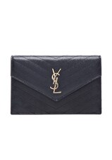 Saint Laurent チェーンウォレット - Black | FWRD