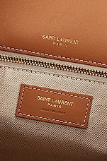 Saint Laurent Medium Niki Chain Bag in Soy Milk & Brown Gold, view 7, click to view large image.