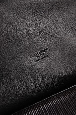 Saint Laurent Small Rive Gauche Tote Bag in Nero, view 6, click to view large image.