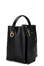 Saint Laurent Le 24 Bucket Bag in Nero, view 5, click to view large image.