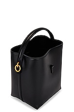 Saint Laurent Le 24 Bucket Bag in Nero, view 6, click to view large image.