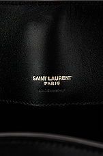 Saint Laurent Le 24 Bucket Bag in Nero, view 7, click to view large image.