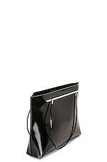 Saint Laurent Suzanne Shopping Bag in Nero, view 5, click to view large image.
