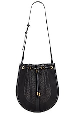 Saint Laurent Daryl Shoulder Bag in Nero, view 1, click to view large image.