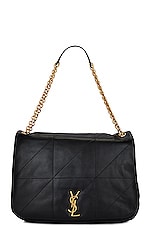 Saint Laurent Jamie 4.3 Chain Bag in Nero, view 1, click to view large image.