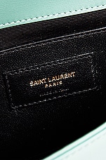 Saint Laurent Small Kate Chain Bag in Vintage Sage, view 7, click to view large image.