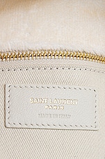Saint Laurent Small Puffer Chain Bag in Poudre White & Multicolor, view 7, click to view large image.
