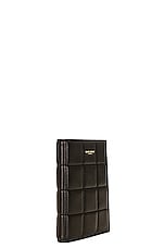 Saint Laurent Passport Case in Nero, view 3, click to view large image.