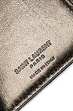 Saint Laurent Passport Case in Nero, view 6, click to view large image.