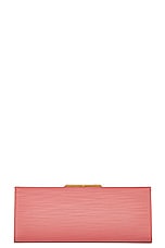 Saint Laurent Small Midnight Pochette Bag in Coral Rose, view 3, click to view large image.