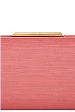 Saint Laurent Small Midnight Pochette Bag in Coral Rose, view 8, click to view large image.