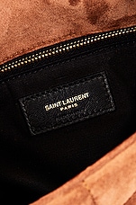 Saint Laurent Toy Puffer Chain Bag in Macaron, view 7, click to view large image.
