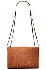 Saint Laurent Small Kate Chain Bag in Macaron, view 3, click to view large image.