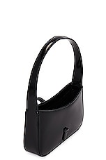 Saint Laurent Mini Le 5 A 7 Hobo Bag in Nero, view 5, click to view large image.