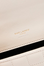 Saint Laurent Flap Pouch in Crema Soft, view 5, click to view large image.