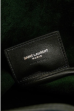 Saint Laurent Medium Paris VII Hobo Bag in New Vert Fonce, view 6, click to view large image.