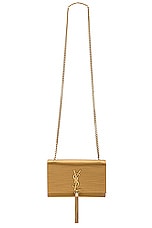 Saint Laurent Small Kate Tassel Chain Bag in Sahara Beige, view 1, click to view large image.