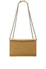 Saint Laurent Small Kate Tassel Chain Bag in Sahara Beige, view 4, click to view large image.
