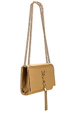 Saint Laurent Small Kate Tassel Chain Bag in Sahara Beige, view 5, click to view large image.