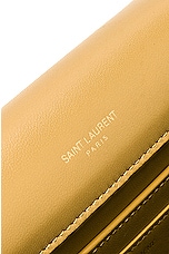 Saint Laurent Small Kate Tassel Chain Bag in Sahara Beige, view 7, click to view large image.