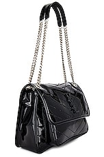 Saint Laurent Medium Niki Chain Bag in Nero, view 4, click to view large image.