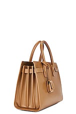 Saint Laurent Baby Sac De Jour Bag in Cappuccino, view 5, click to view large image.