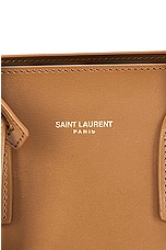 Saint Laurent Baby Sac De Jour Bag in Cappuccino, view 8, click to view large image.