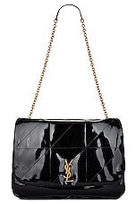 Saint Laurent Jamie 4.3 Chain Bag in Nero, view 5, click to view large image.