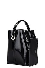 Saint Laurent Le 37 Bucket Bag in Nero, view 5, click to view large image.